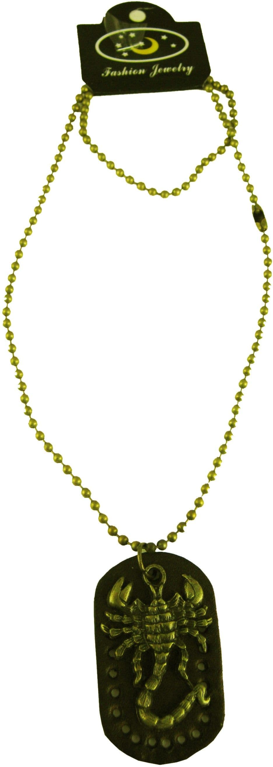 Eshoppee Scorpion Gold Finish Alloy Necklace