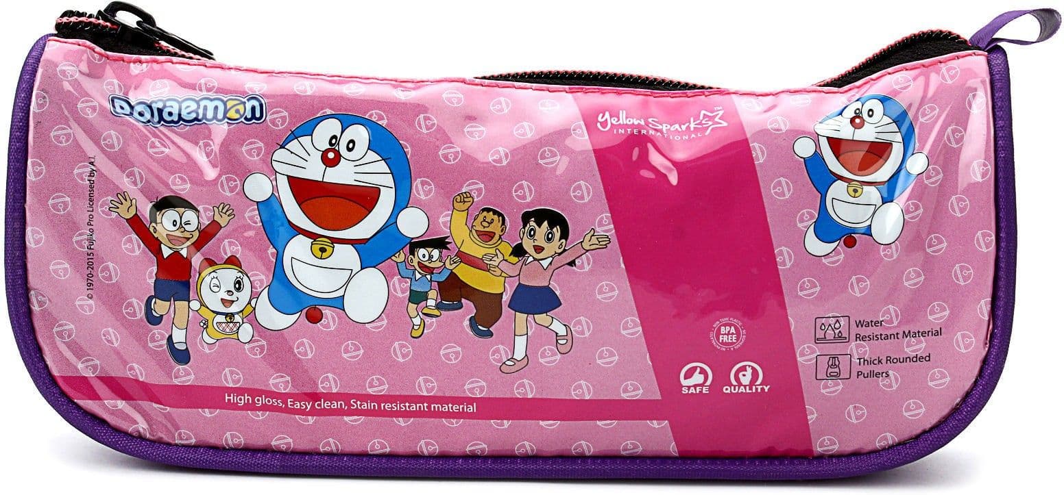 Doraemon Printed Pouch Print Art Plastic Pencil Box