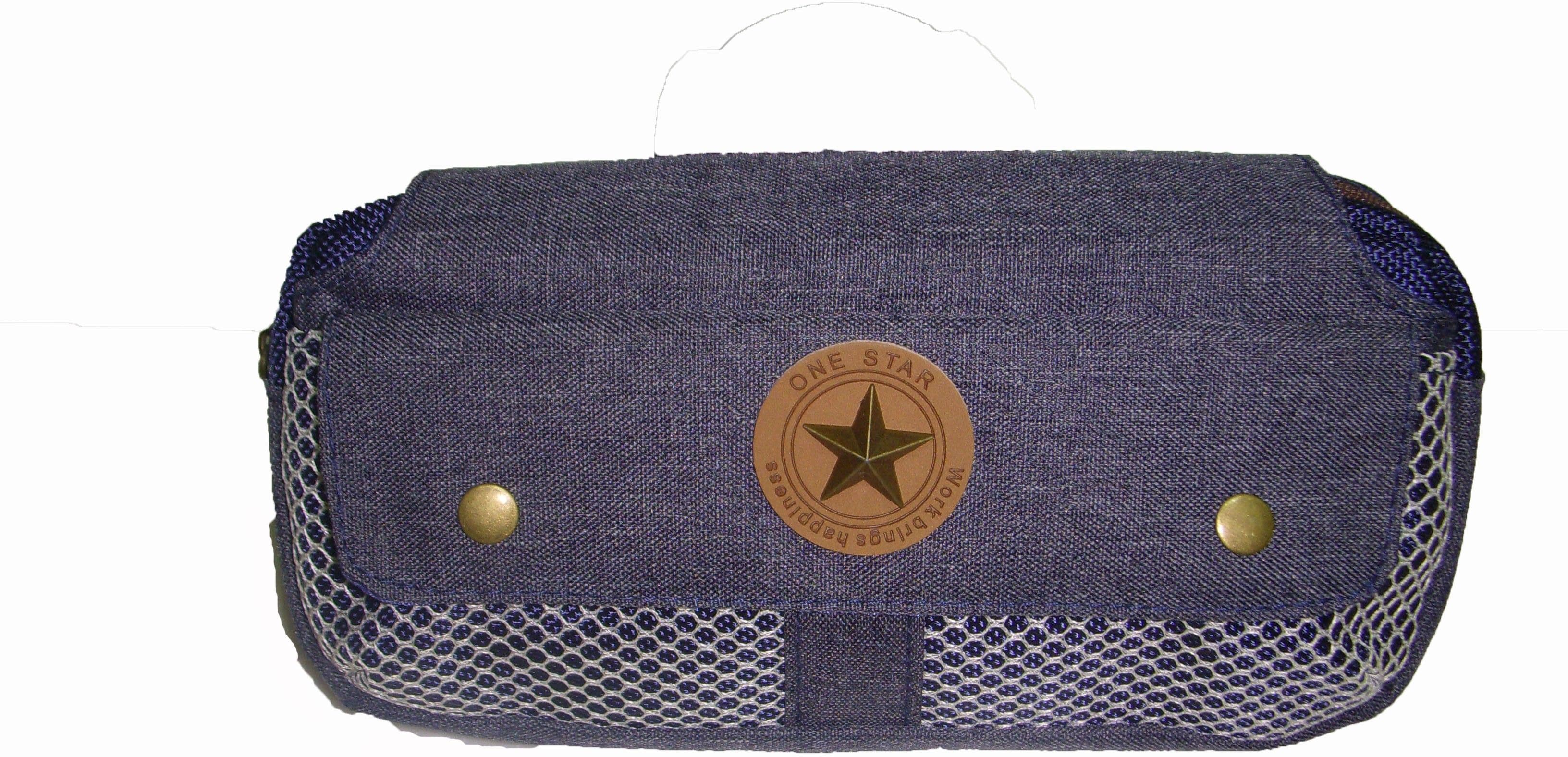 Neo Gold Leaf Fancy School Art Cloth Pencil Box