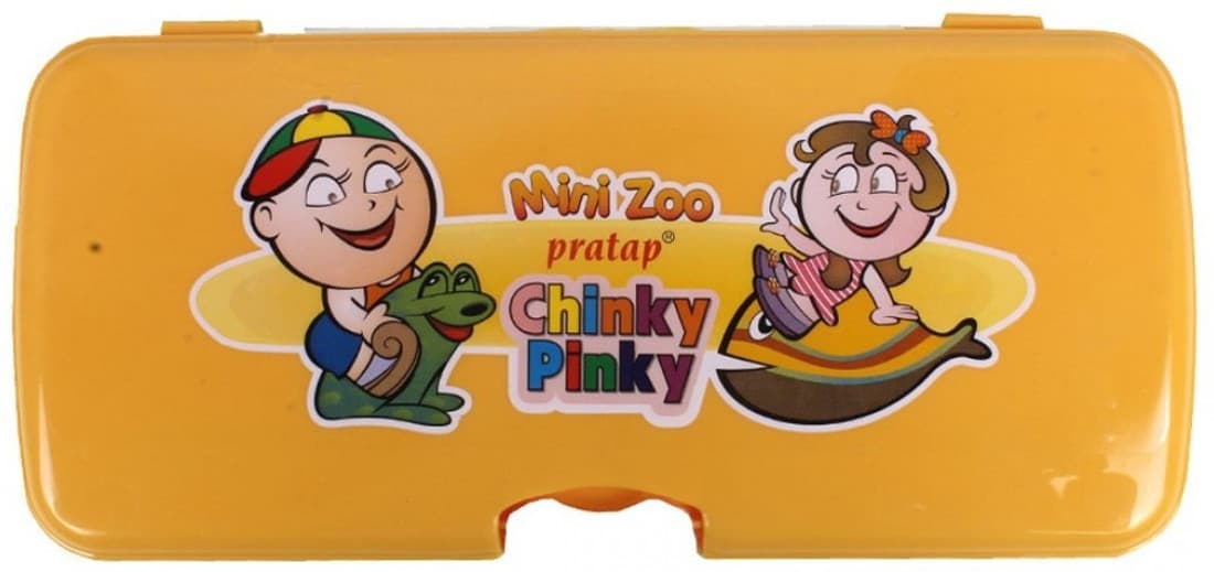 Neo Gold leaf Fancy School Art Plastic Pencil Box