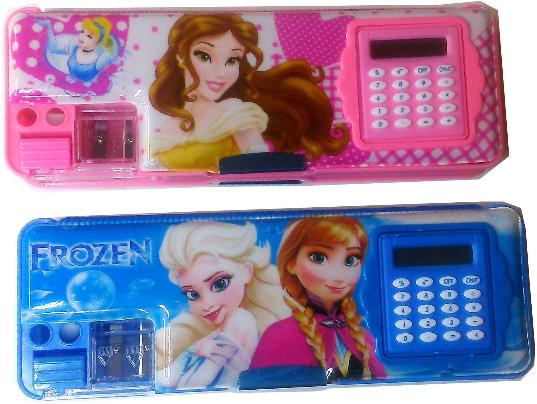 Karta Frozen Printed Art Plastic Pencil Boxes