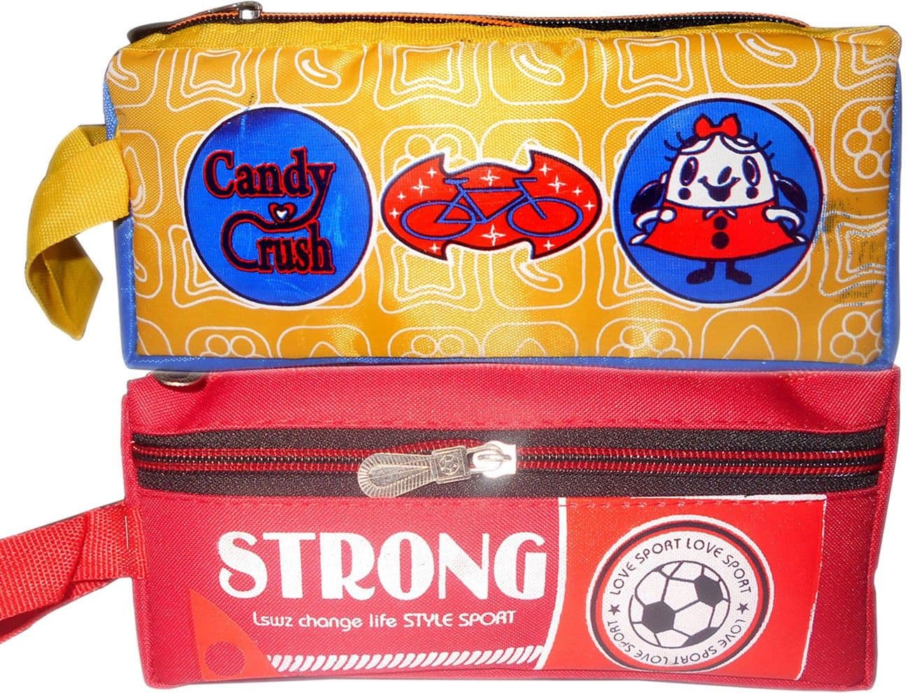 Smart Picks Pouch Cartoons Art Polyester Pencil Boxes
