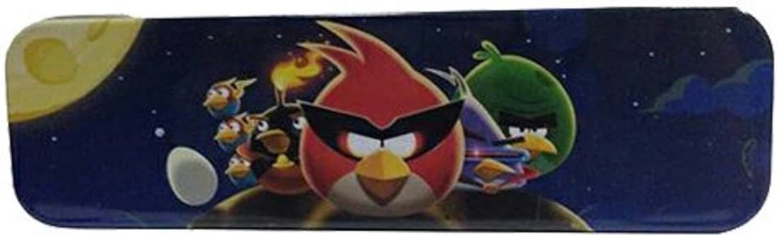 Smartcraft Angry Birds Cartoons Art Metal Pencil Box
