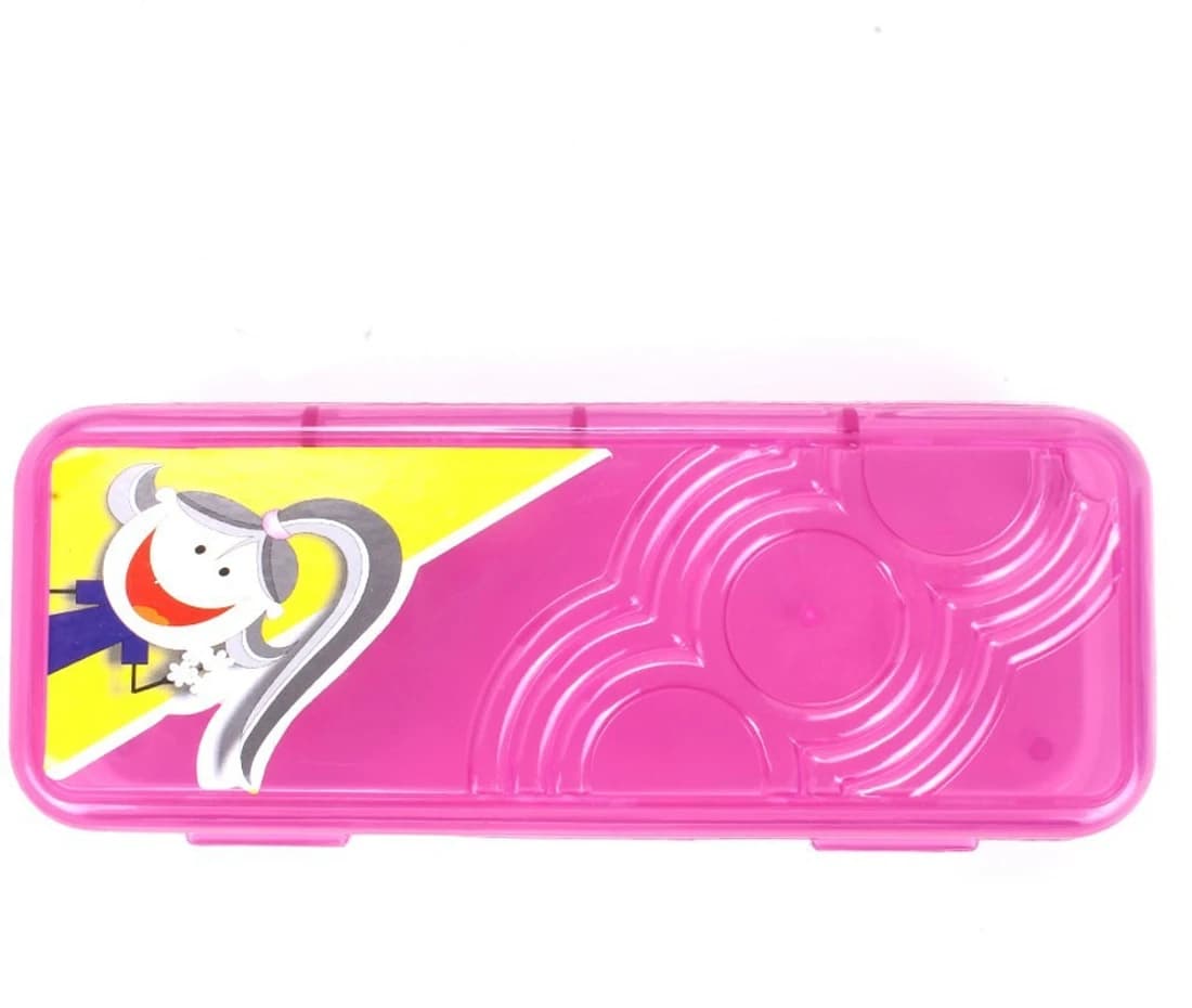 Neo Gold leaf Fancy School Art Plastic Pencil Box