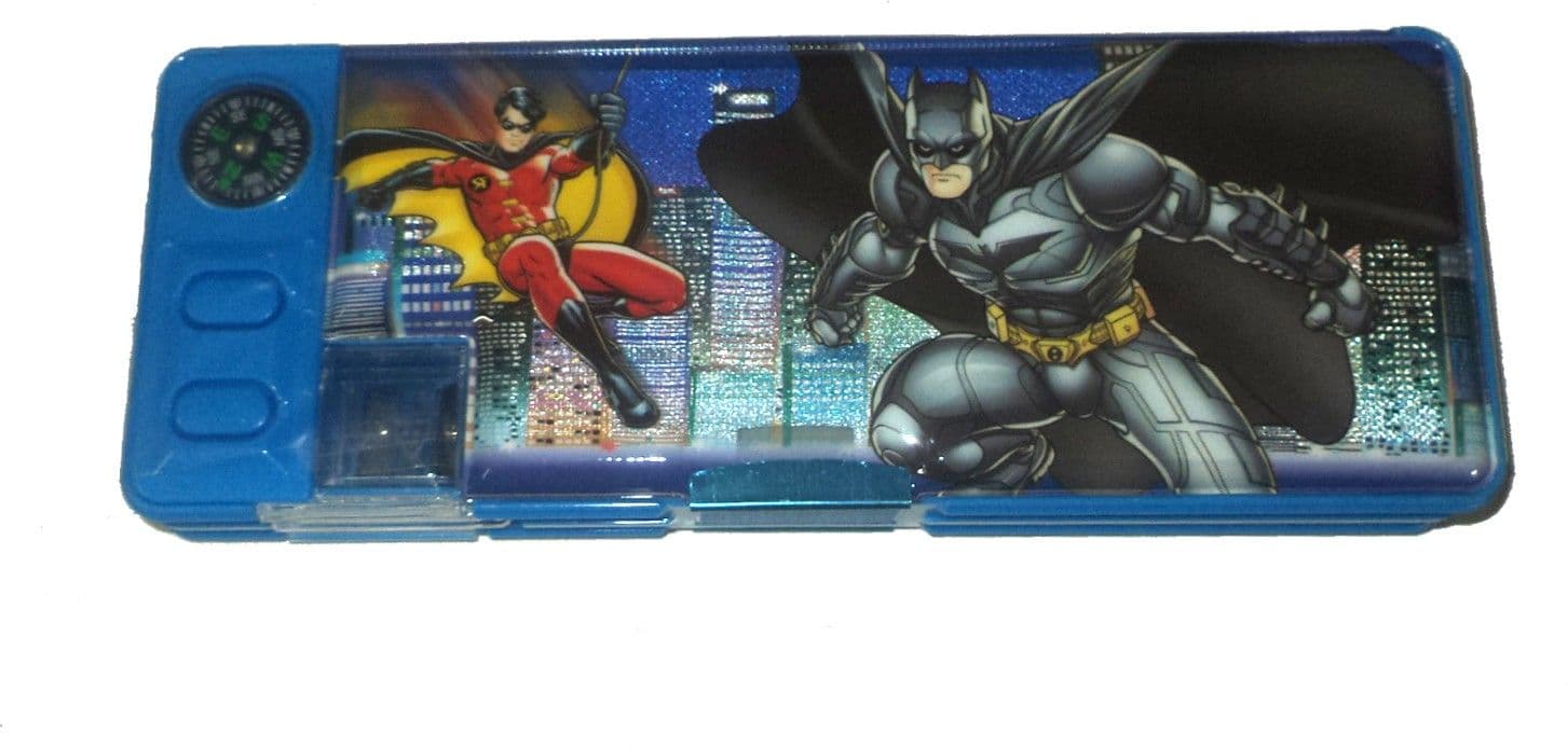 Karta Batman With Compass & Lens Art Plastic Pencil Box