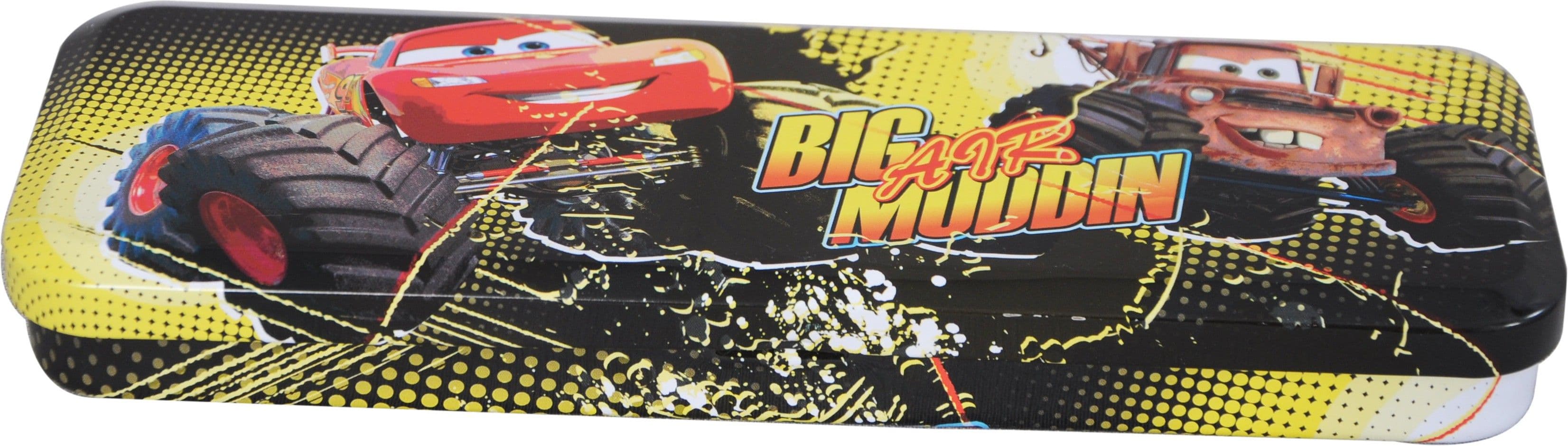 Disney Cars Cartoon Art Metal Pencil Box