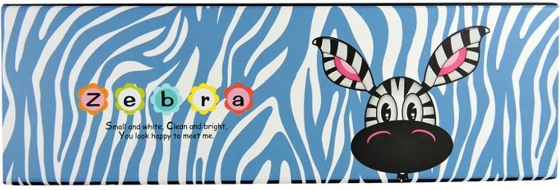Klassik Animal Random Art Card Board Pencil Box