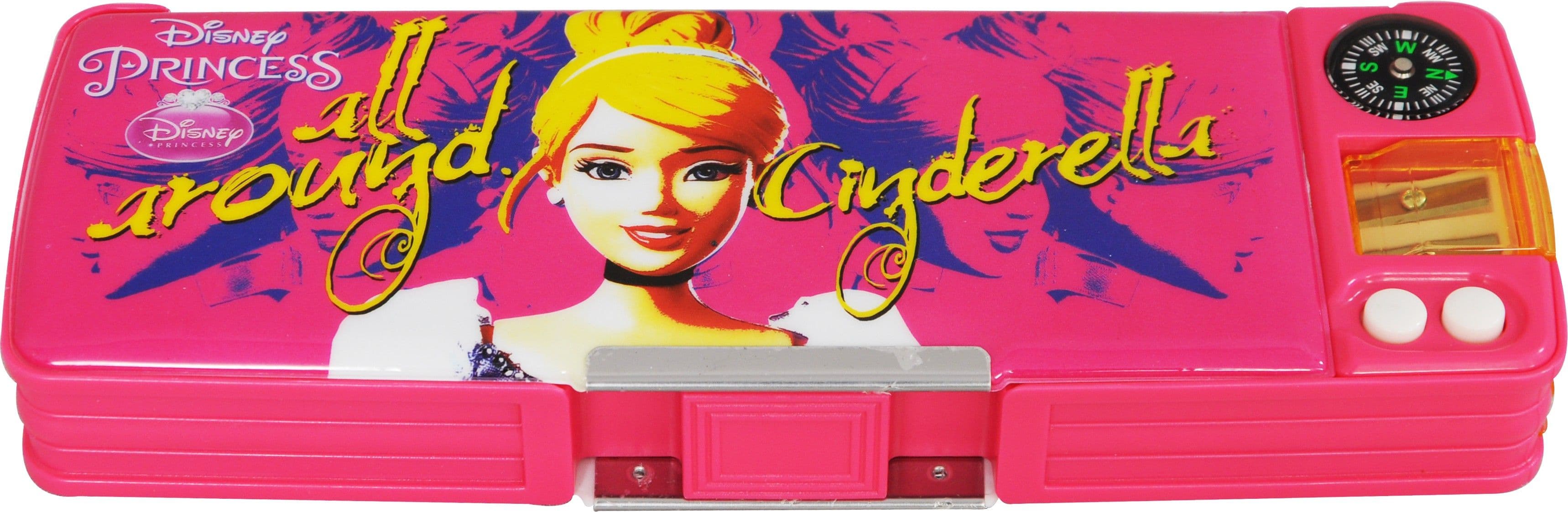 Disney Cinderella Cartoon Art Plastic Pencil Box