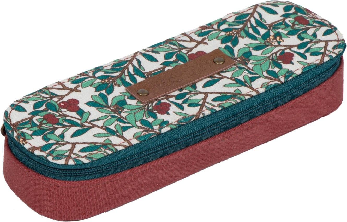 www.thepaper.asia Floral Flowers Art Canvas Pencil Box