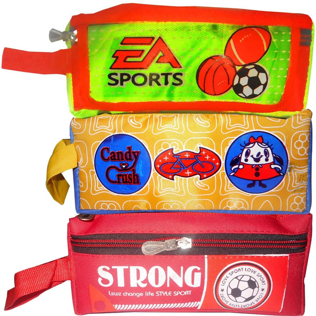 Smart Picks Pouch Cartoons Art Polyester Pencil Boxes