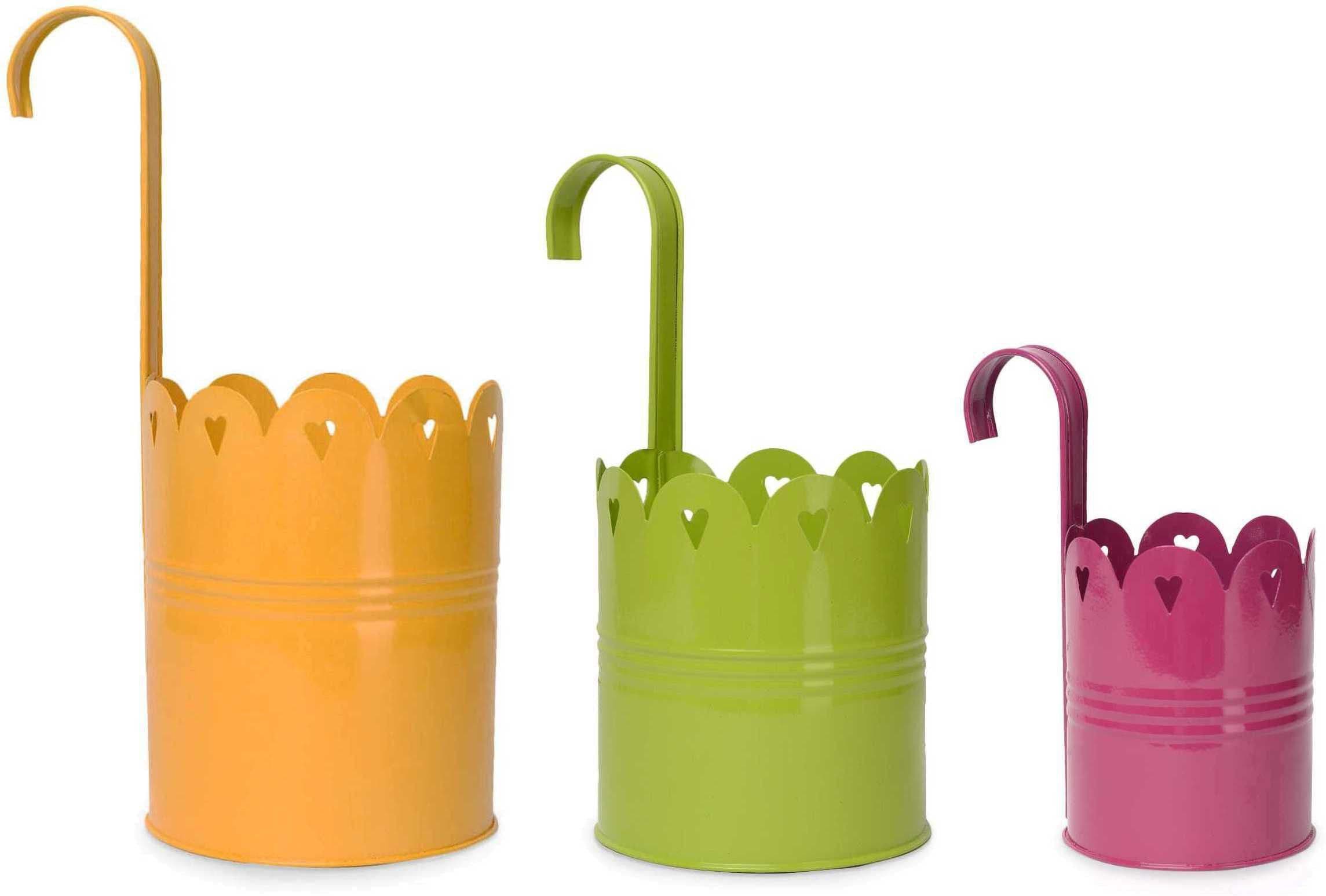 Color Palatte Hanging Planter Plant Container Set