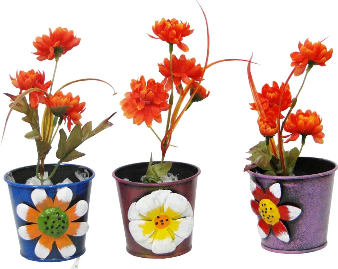 Go Hooked Mini Table Plant Container Set