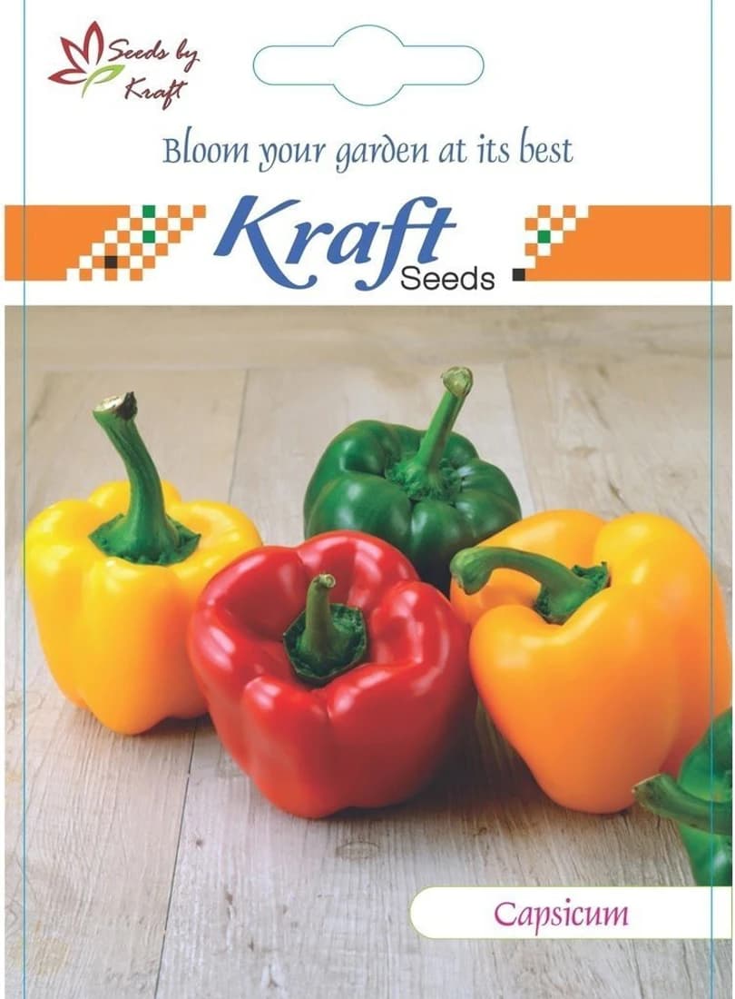 Kraft Seeds Capsicum Red Hybrid Seed