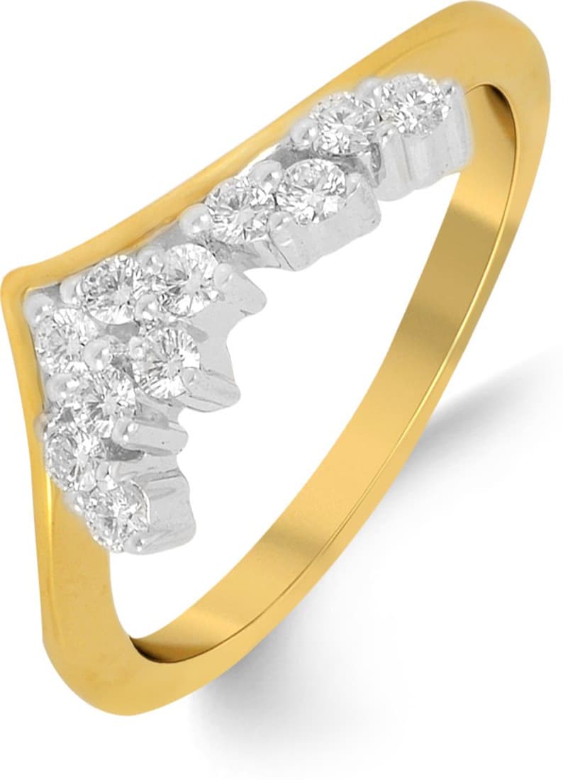 P.N.Gadgil Jewellers Gold Diamond 18K Yellow Gold 18 K Ring