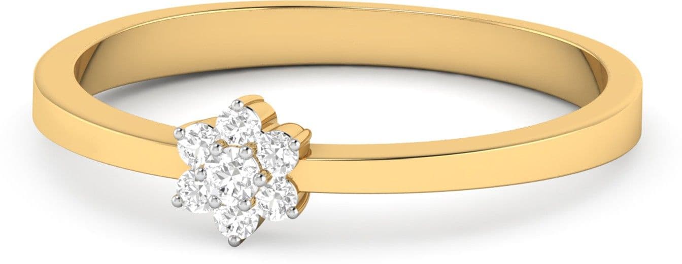 WearYourShine by PCJ The Xaria Gold Diamond 18 K Ring