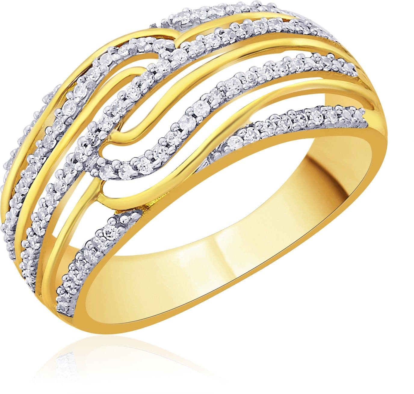 Karatcraft Raciel Gold Diamond 18 K Ring