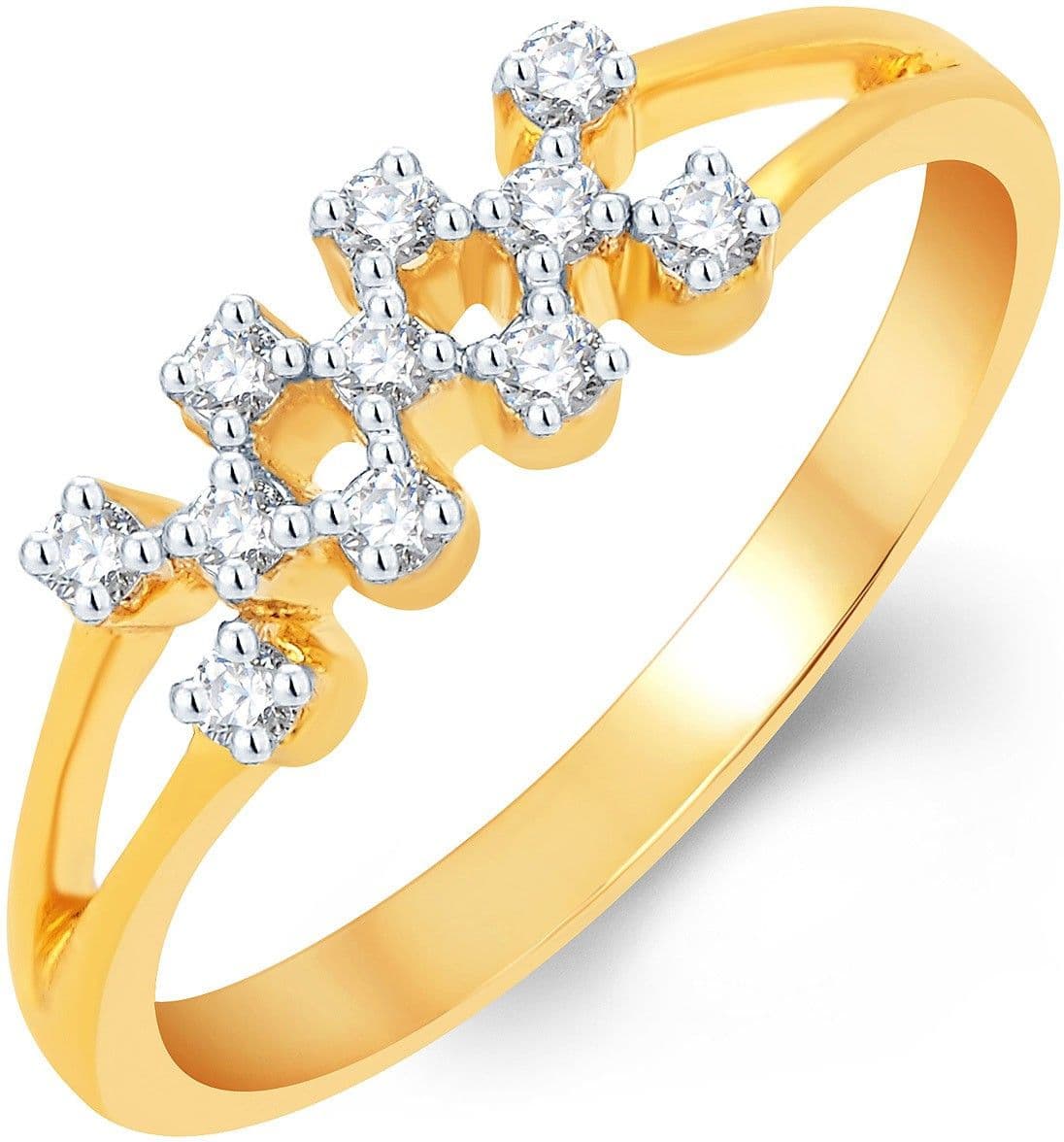 Karatcraft Eleveni Gold Diamond 18 K Ring