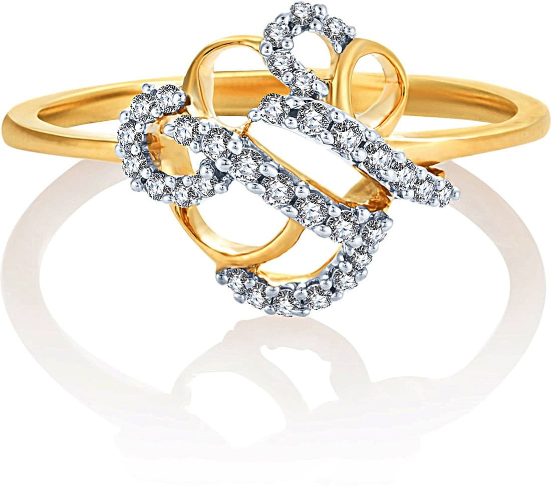 Karatcraft Lujo Yellow Gold Diamond 18 K Ring
