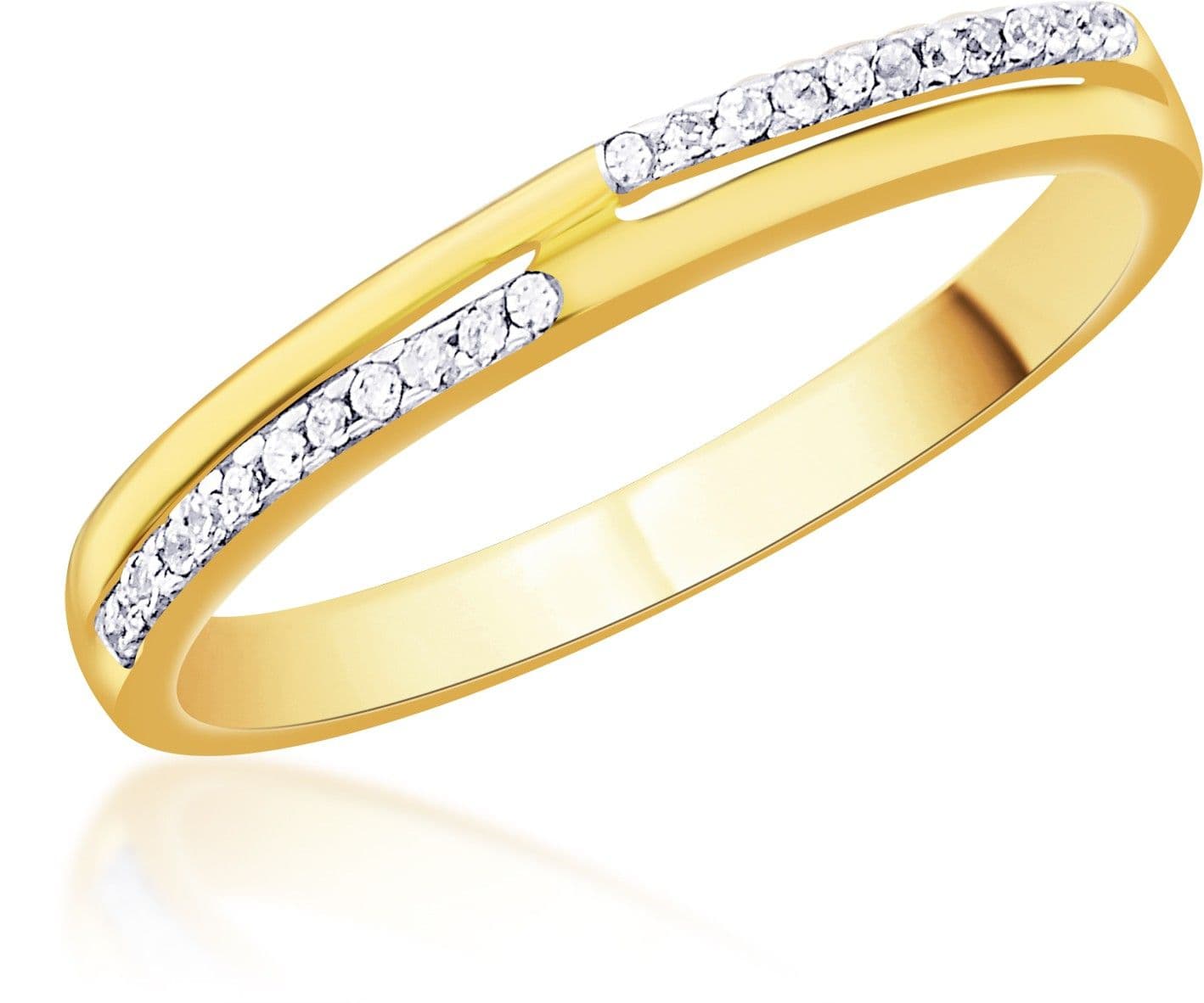 Karatcraft Duma Stackable Gold Diamond 18 K Ring