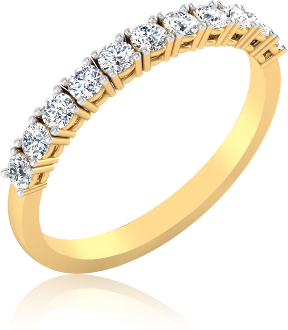 IskiUski Medieval Sterling Silver Diamond 22K Yellow Gold Ring
