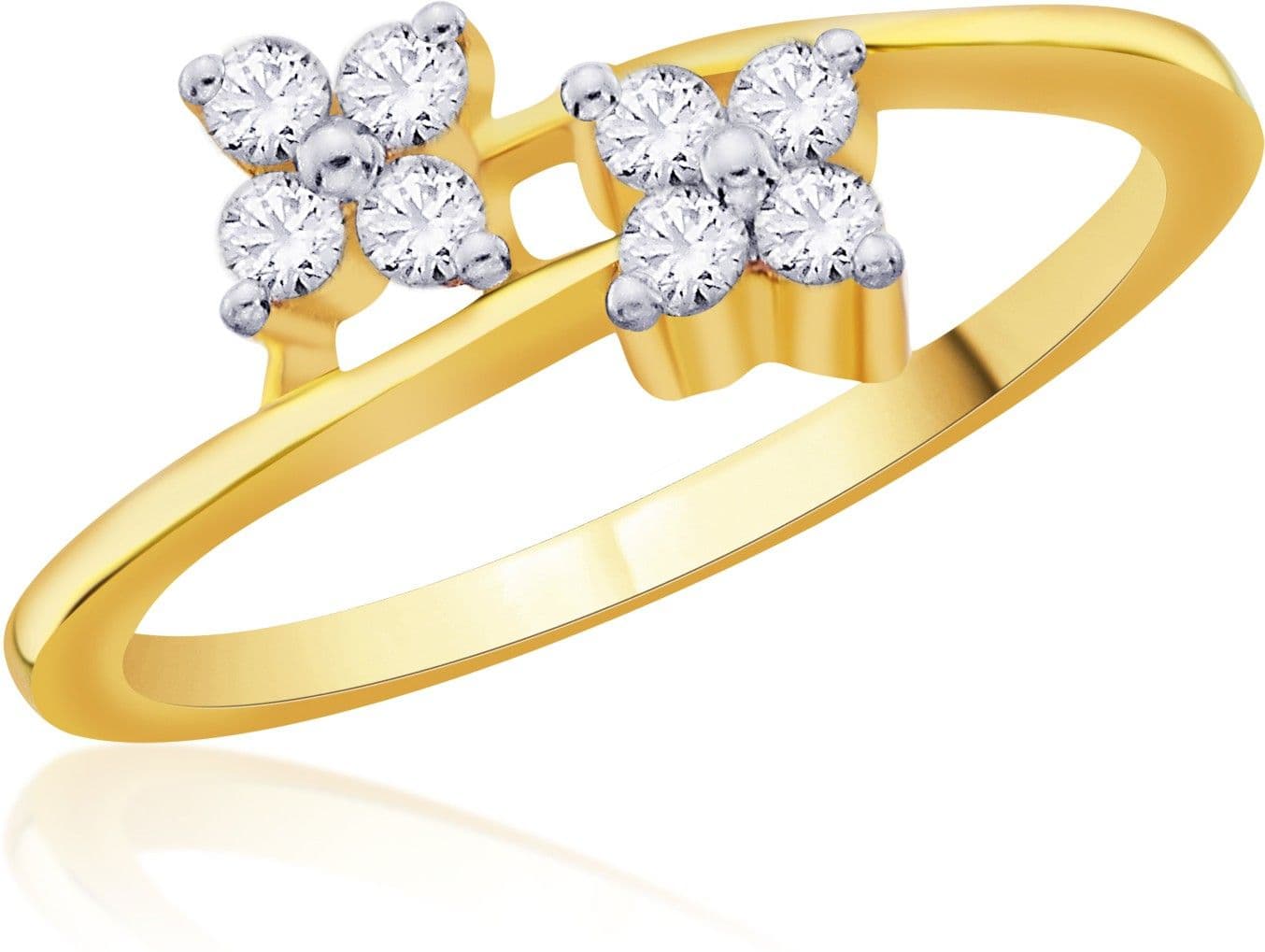 Karatcraft Dulce Gold Diamond 18 K Ring