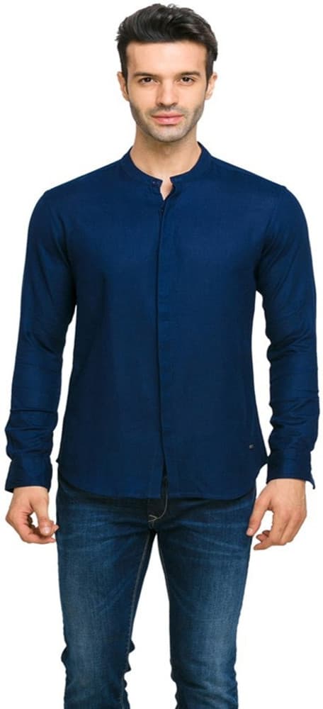 Status Quo Men's Solid Casual Shirt