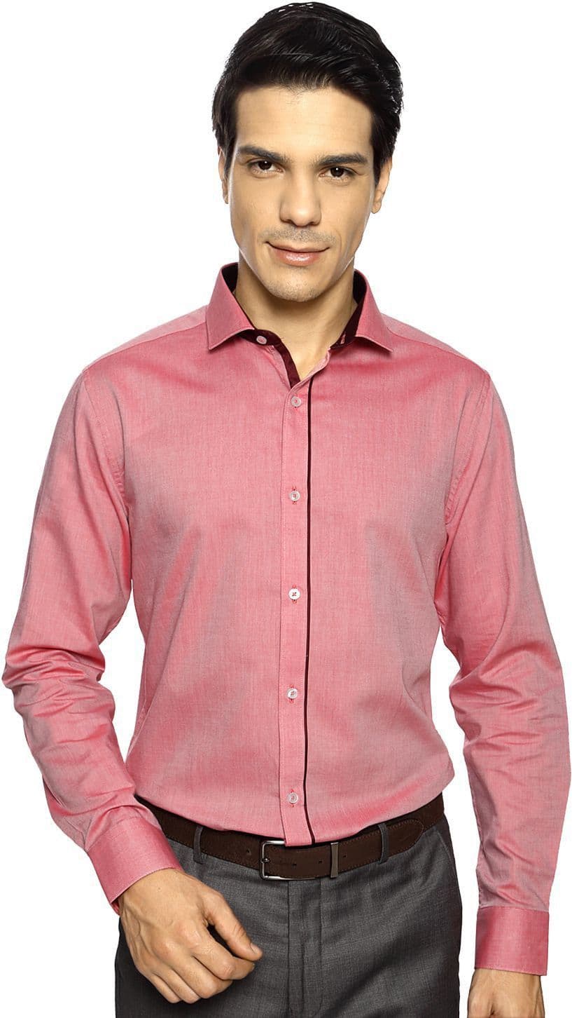 F Factor by Pantaloons Men's Solid Formal Shirt