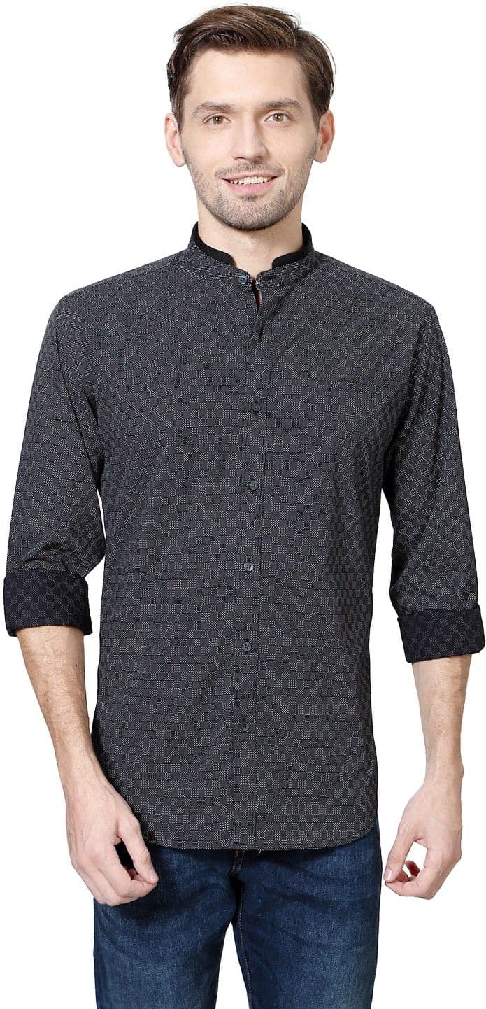 Van Heusen Men's Printed Party Shirt