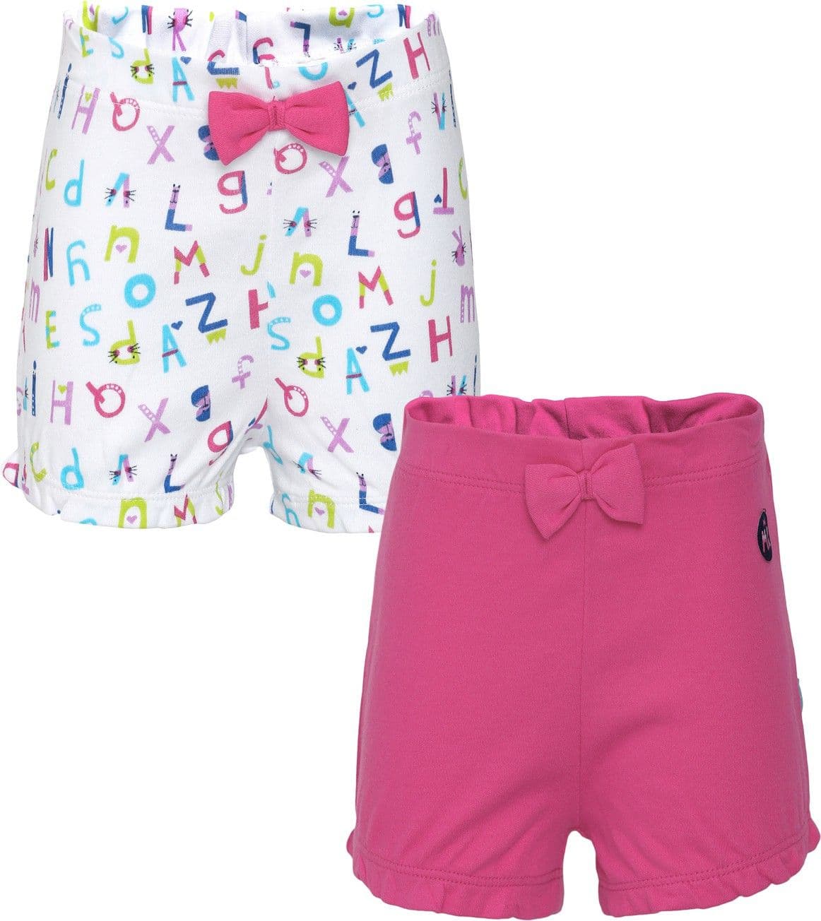 FS Mini Klub Printed Baby Girl's Basic Shorts