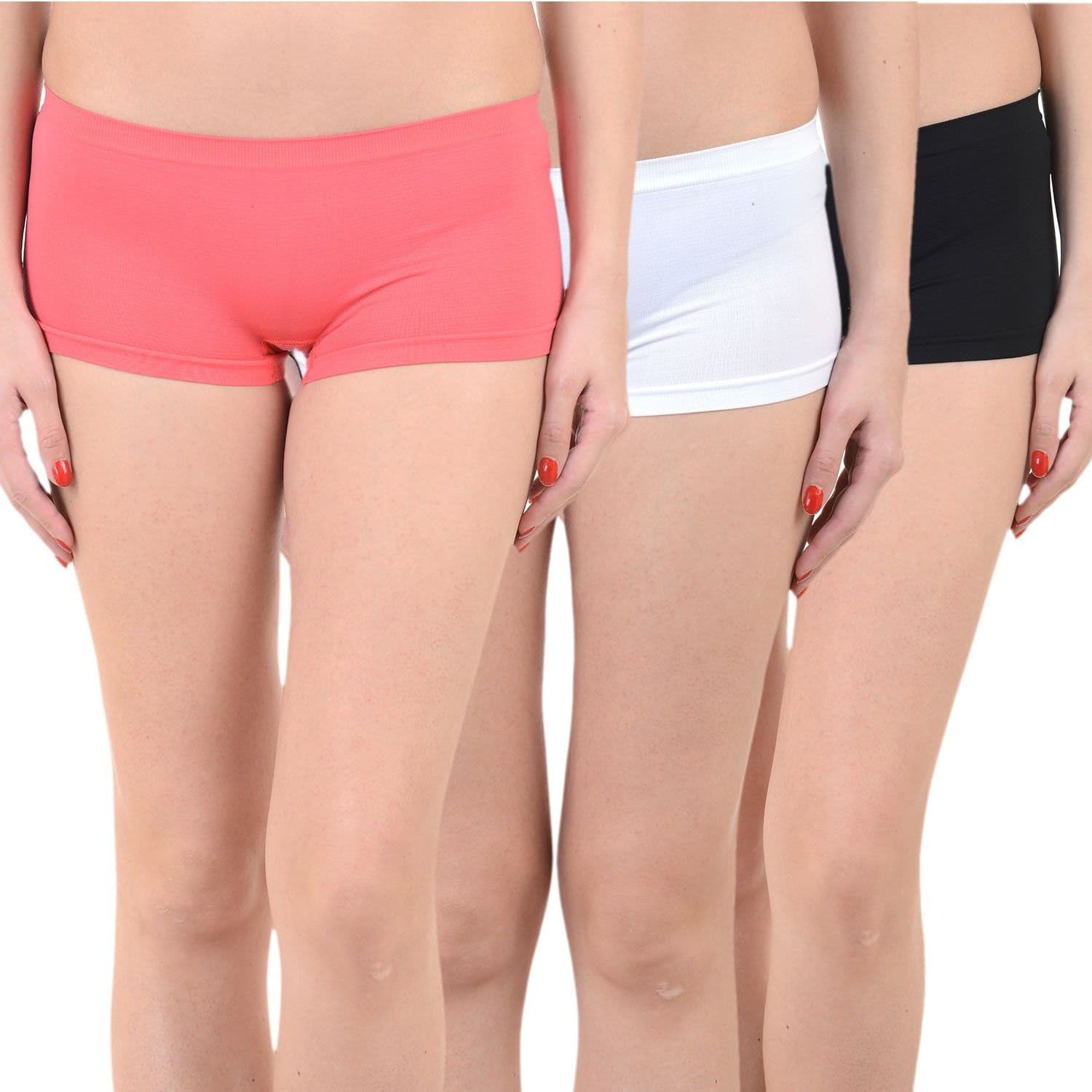 Mynte Solid Women's Cycling Shorts, Gym Shorts, Swim Shorts