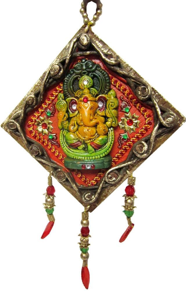 Creativity Centre Ganesha Idol Doorhanging Wallhanging Showpiece - 28 cm