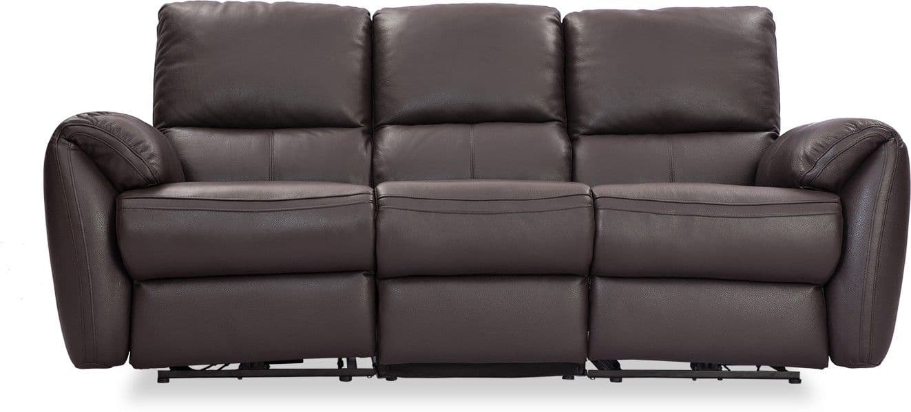 Durian Laze/3 Leather 3 Seater Sofa