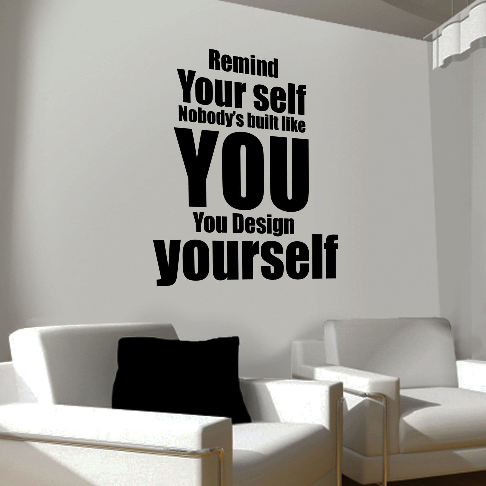 Creative Width Decor Small Vinyl Sticker