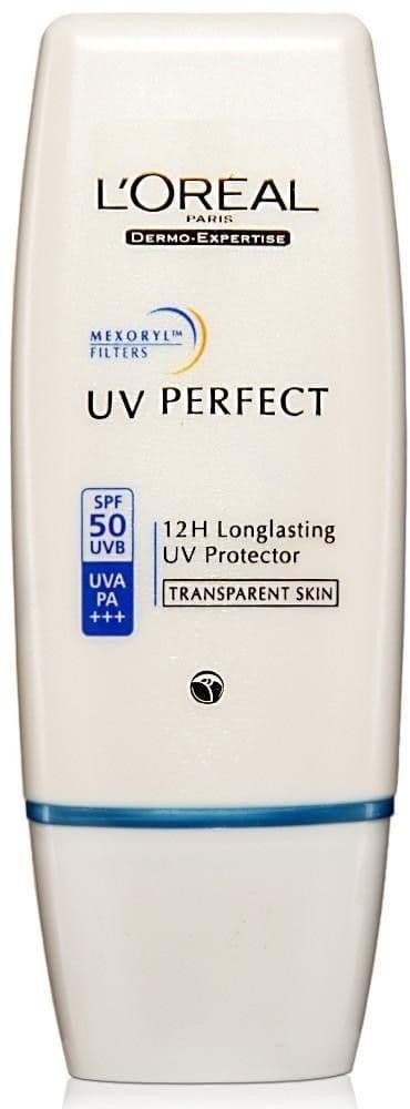 L 'Oreal Paris UV Perfect - Transparent Skin - SPF 50