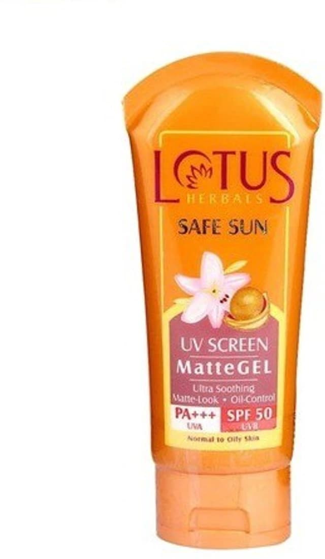 Lotus Herbals Safe Sun Matte Gel - SPF 50 PA+++