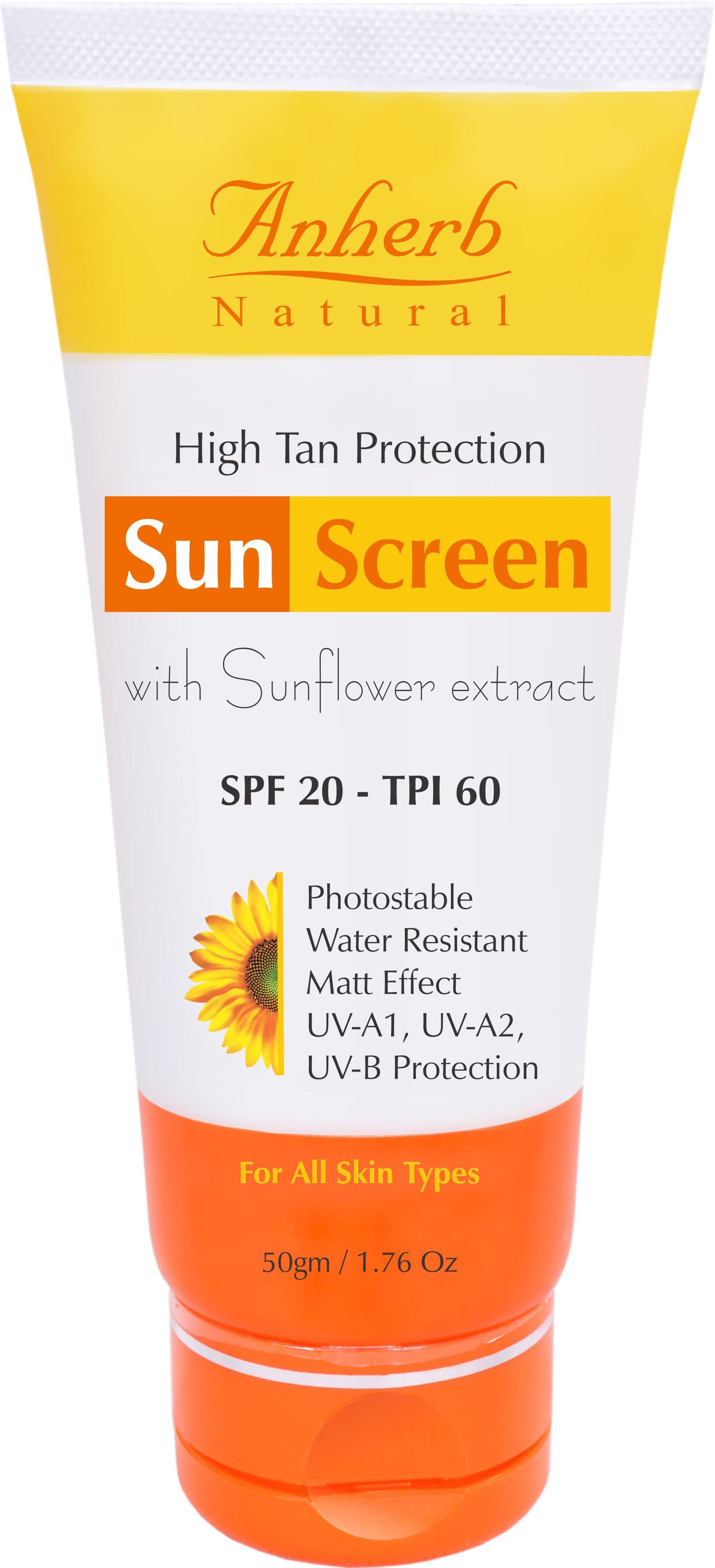 Anherb Sunscreen Lotion - SPF 20 PA+