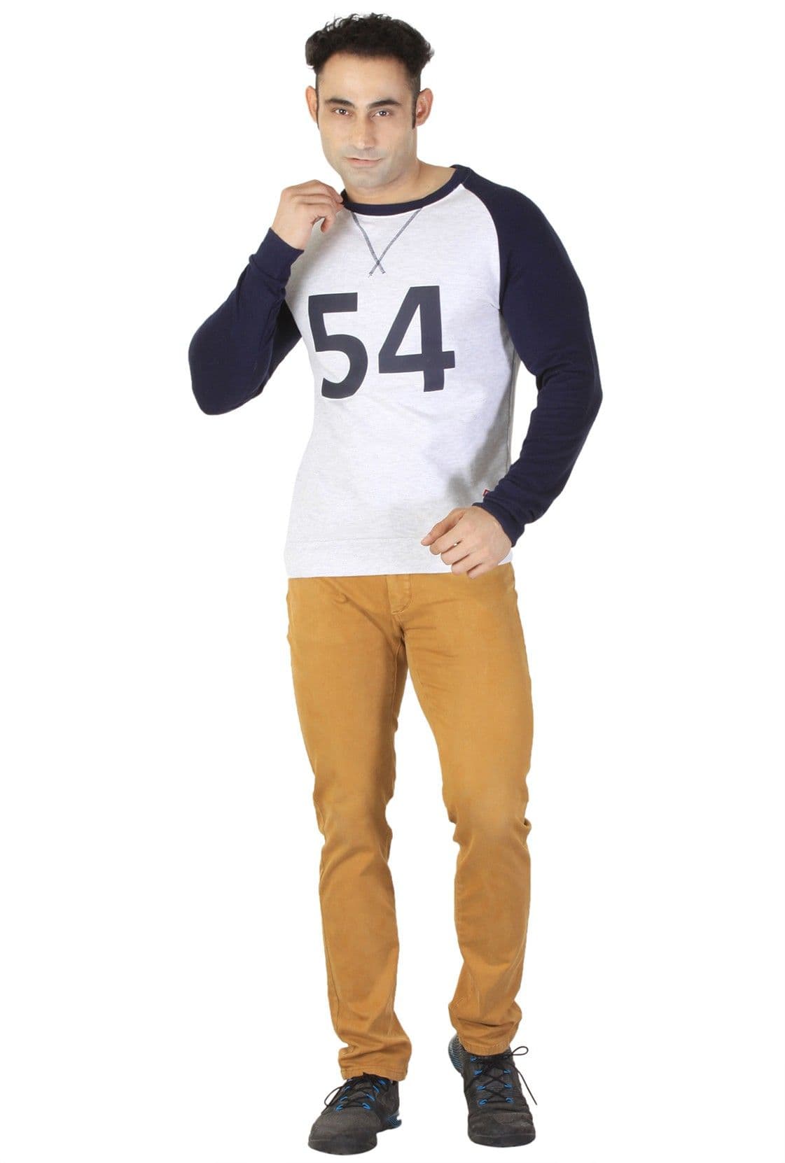 ISHWA Full Sleeve Graphic Print Men's Sweatshirt