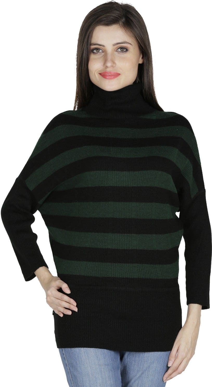 Imagination Casual Full Sleeve Striped Women's Top
