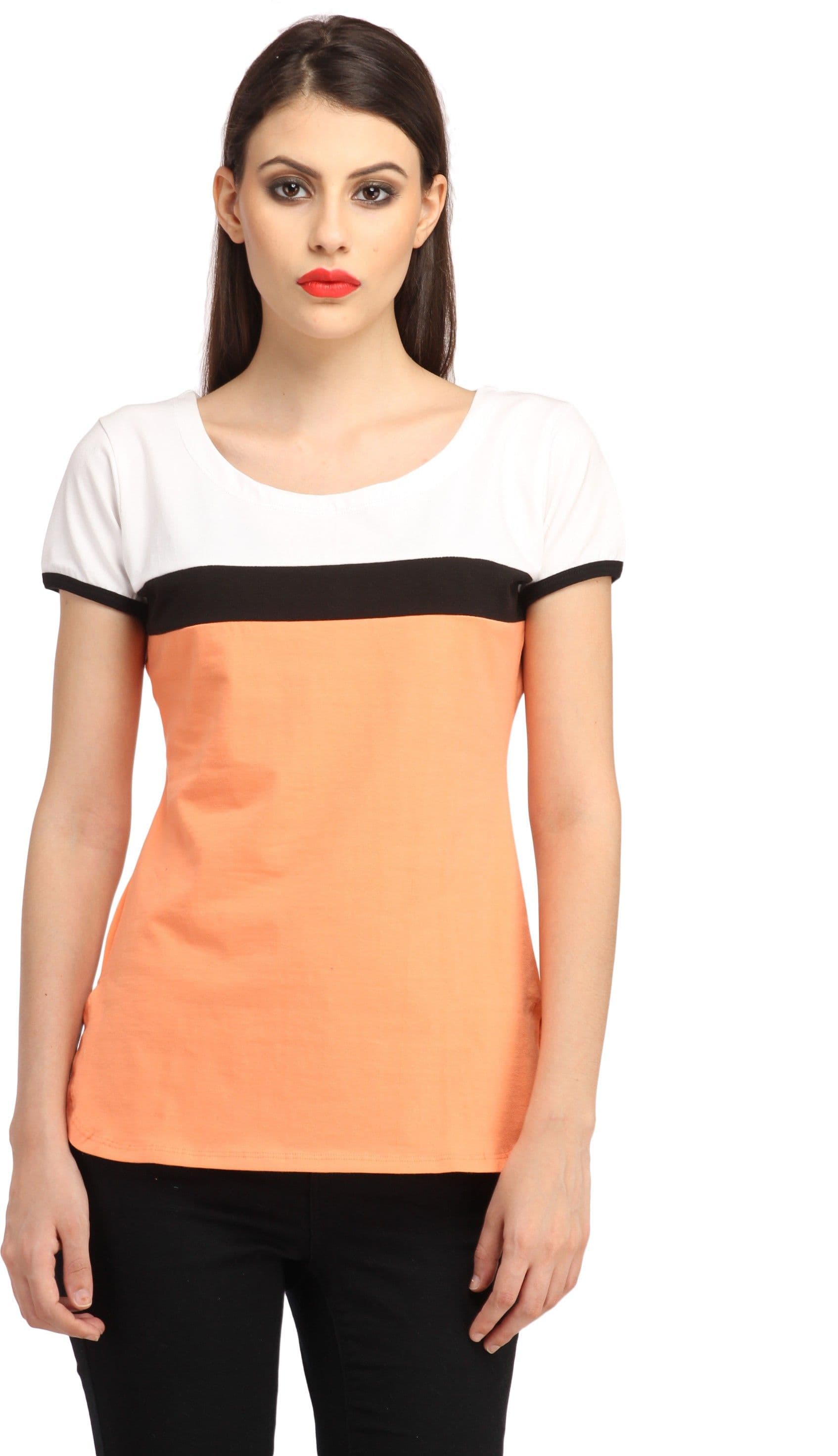 Cation Casual Short Sleeve Solid Women's Top