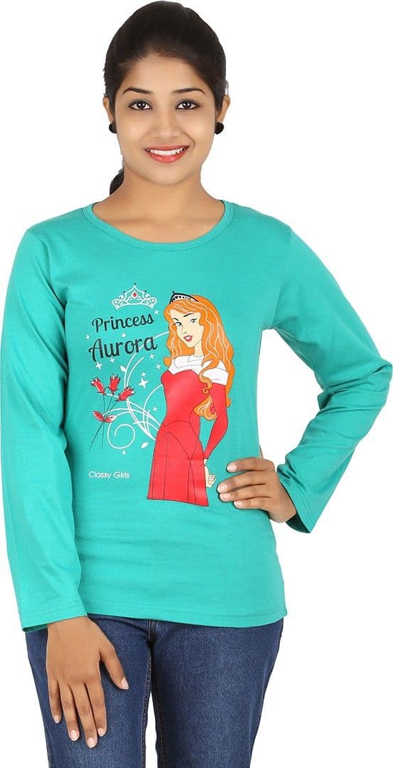 MERIL Casual Full Sleeve Printed Women's Top