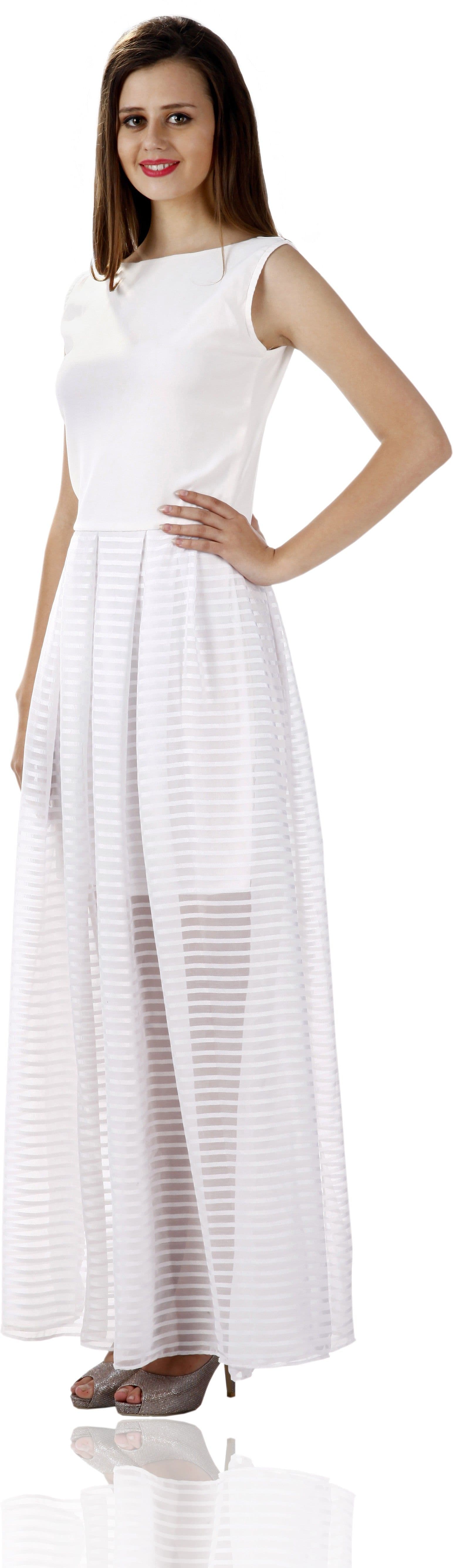 Miss Chase Casual Sleeveless Solid Women's Top