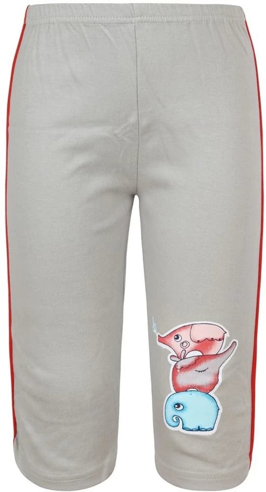 Jazzup Solid Girl's Grey Track Pants