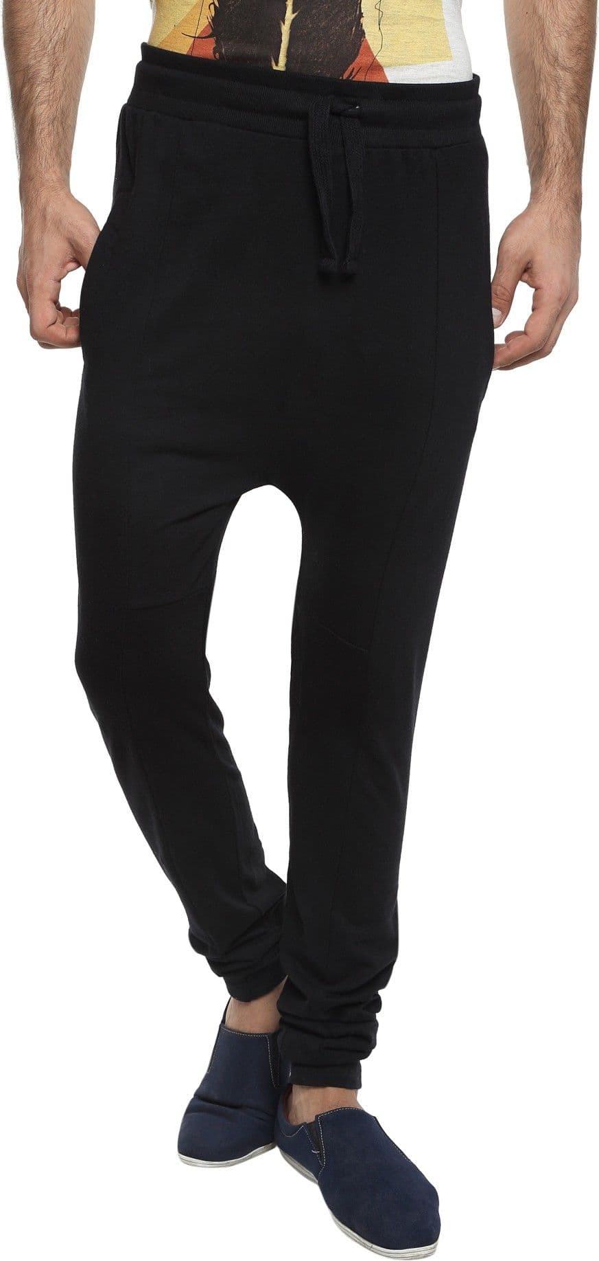 o.h.m Solid Men's Black Track Pants