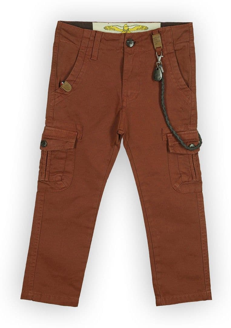 Lilliput Regular Fit Boy's Red Trousers