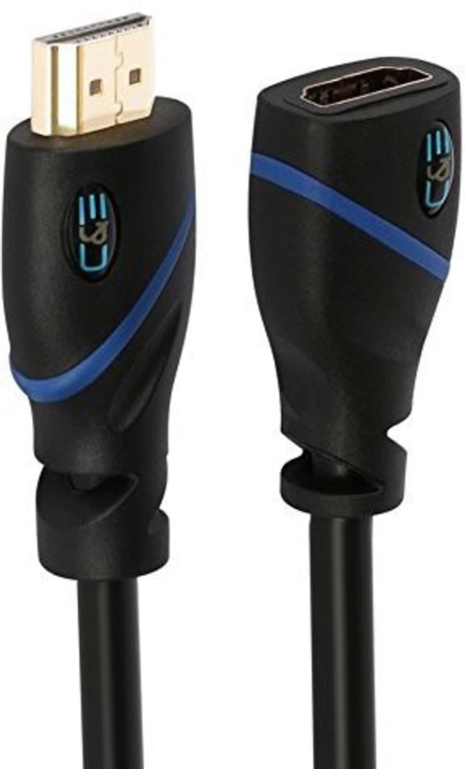 C&E TV-out Cable High Speed HDMI Extension Cable Male - Female - 20 Feet, Supports Ethernet Latest Specification Cable