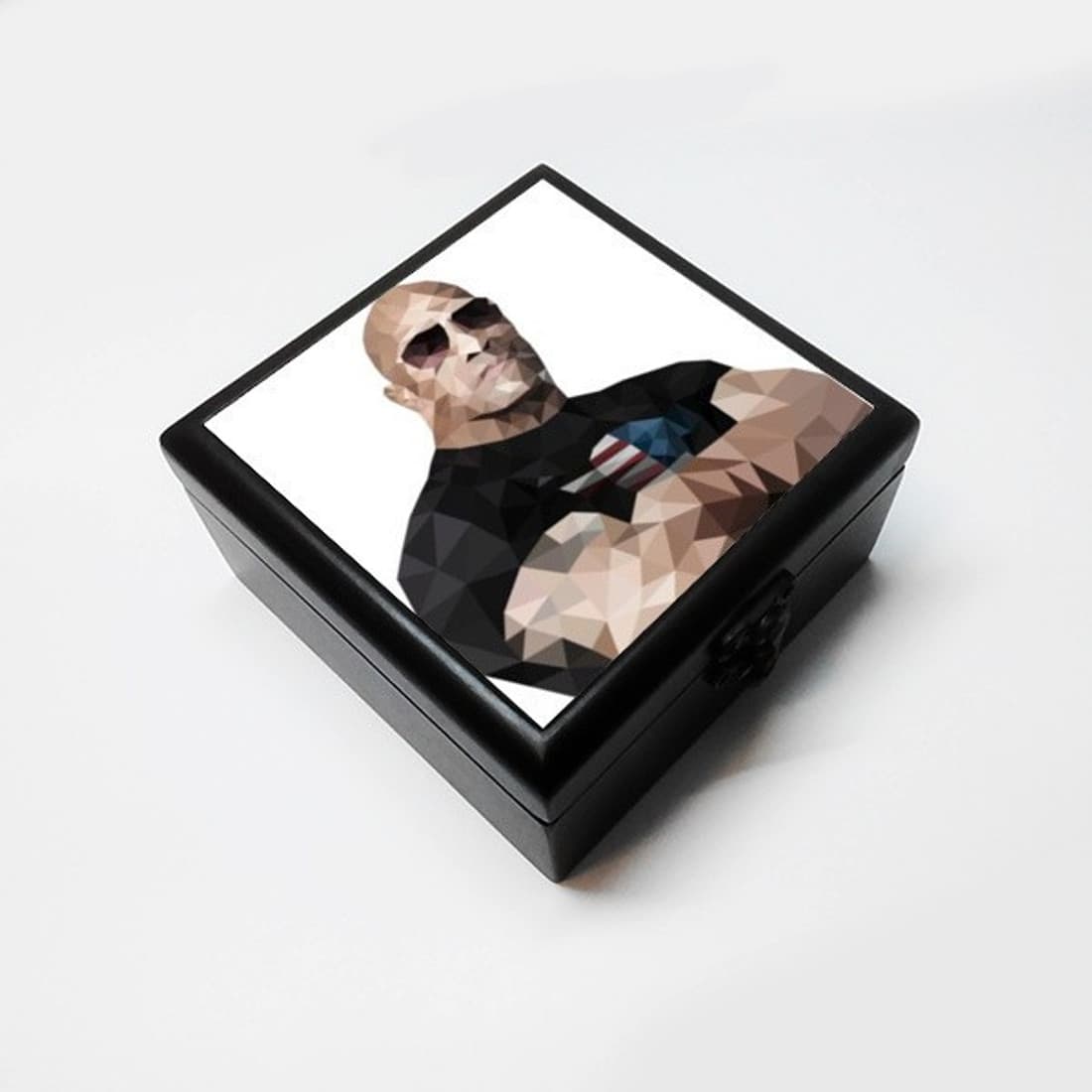Merchbay The Rock Dwayne Johnson Accessory Box | Artist : Gagandeep Singh Jewellery, Make up, etc. Vanity Accessory Box