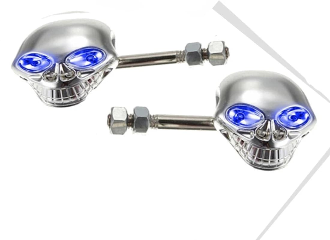 Capeshoppers Front, Rear LED Indicator Light for Royal Enfield Thunder Bird 500