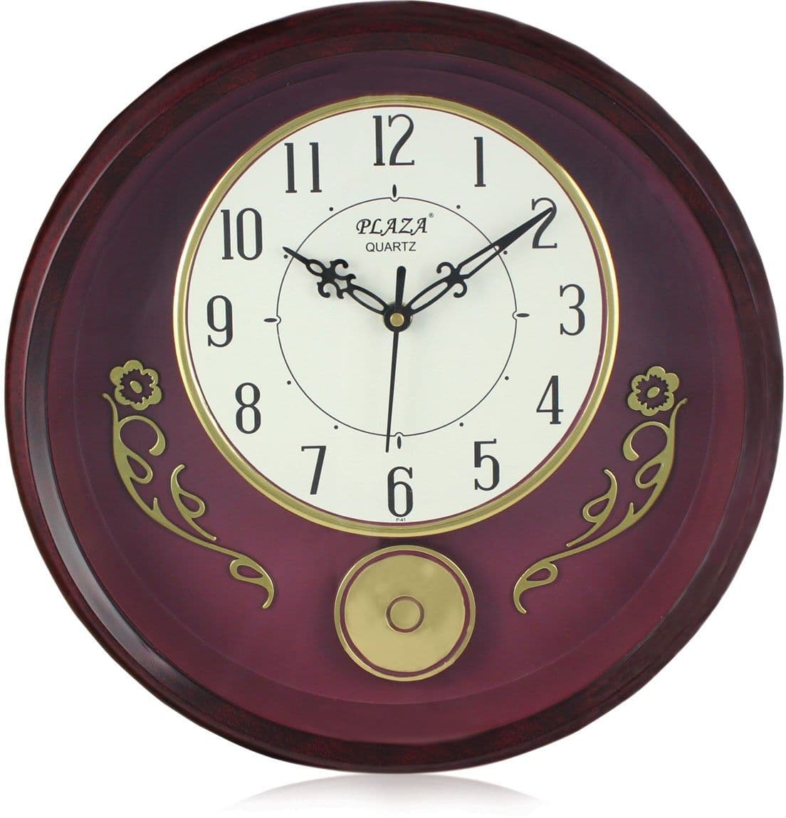 Fieesta Plaza Analog 32 cm Dia Wall Clock