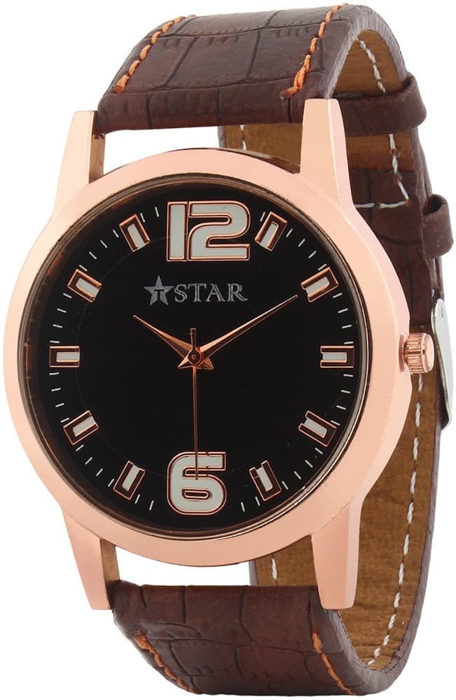 T STAR UFT-TSW-005-BK-BR Analog Watch - For Boys